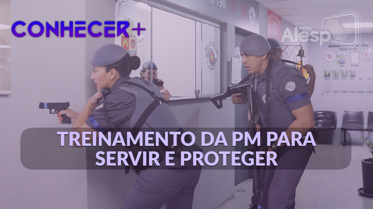 Acompanhe o treinamento da Policia Militar e da Cavalaria para servir e proteger a sociedade