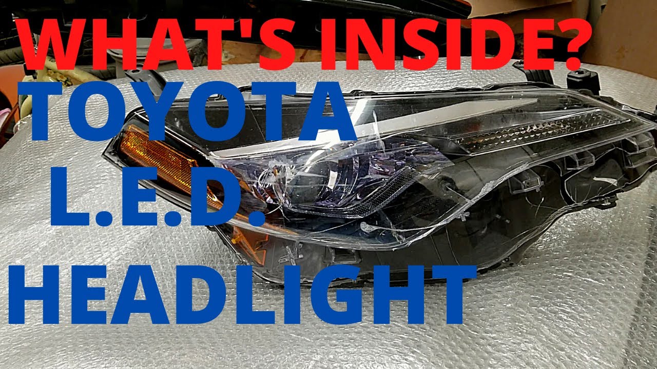 Whats inside TOYOTA headlight
