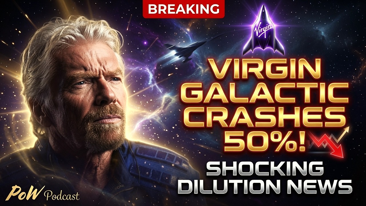 Акции Virgin Galactic (SPCE) рухнули на 50% после объявления компании о размытии капитала