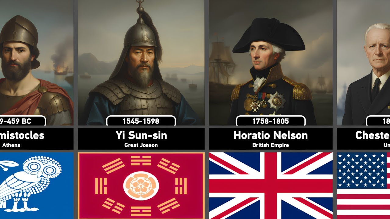 Top 50 Greatest Naval Commanders in History
