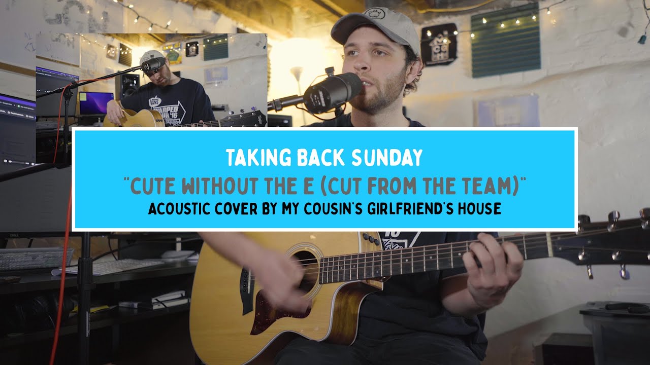 Taking Back Sunday - Cute Without The E (Cut From The Team) [Acoustic Cover by MCGH]