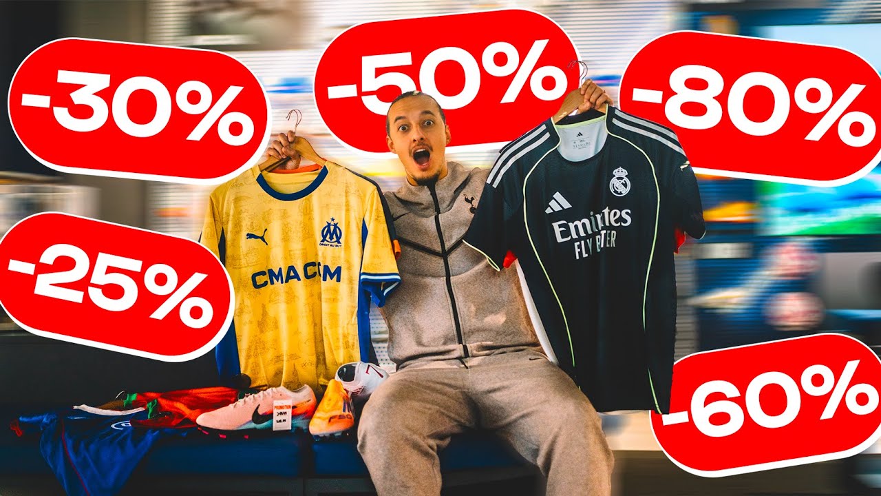 LES MEILLEURS PRODUITS FOOTBALL SOLDES D’HIVER CHEZ FOOT.FR !
