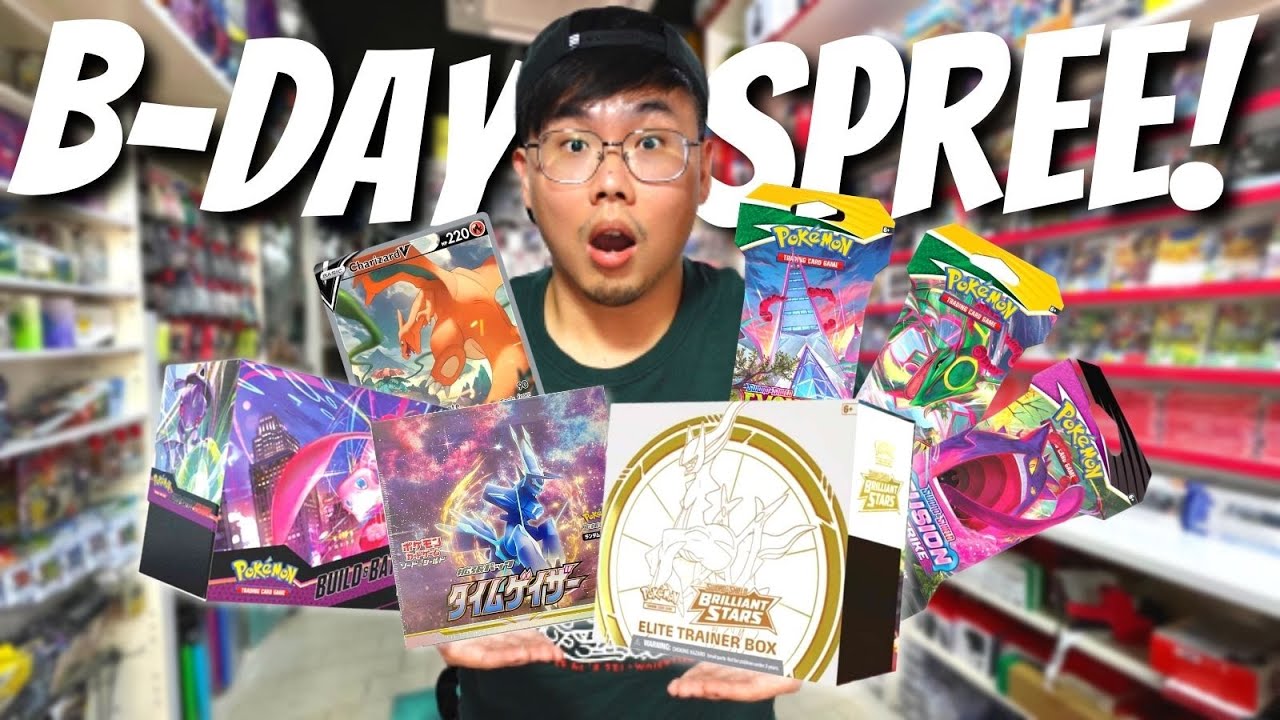 Buying Pokemon Cards For My Birthday! #pokemoncards