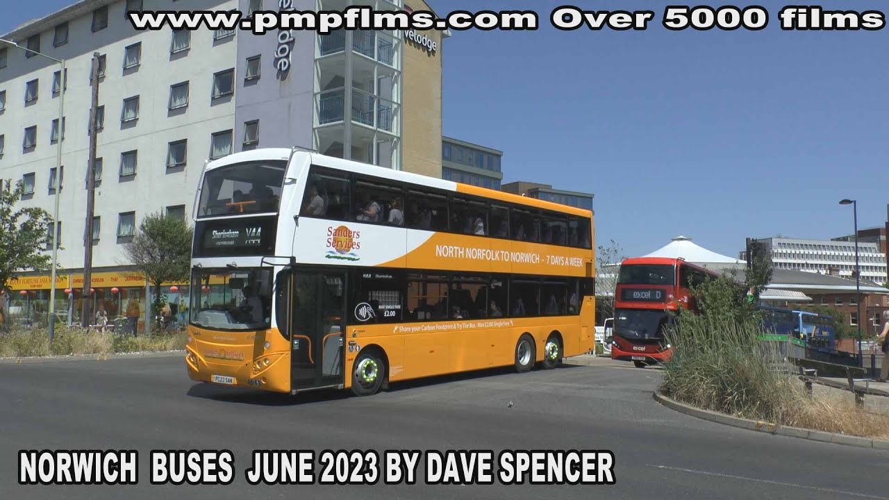 NORWICH BUSES JUNE 2023