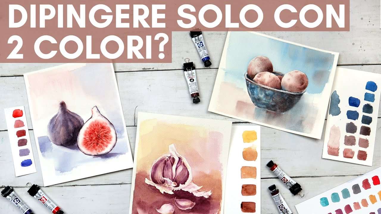 I vantaggi di una palette limitata 🎨 perché usare solo due colori!