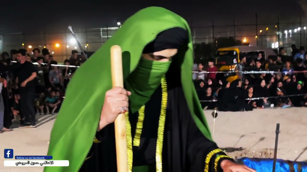 #المشهد_الثالت: دخول رجال ونساء بني أسد والفارس .
