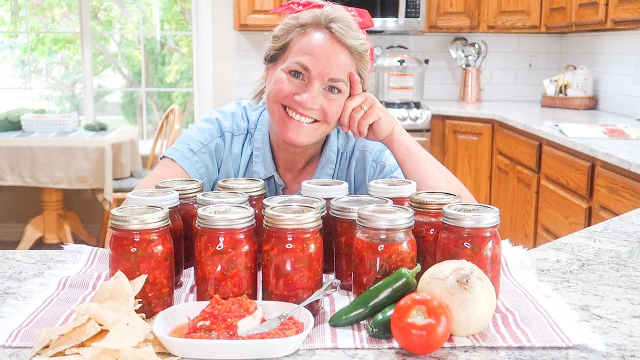 How To Make Fresh Salsa And Bottle It At Home!
