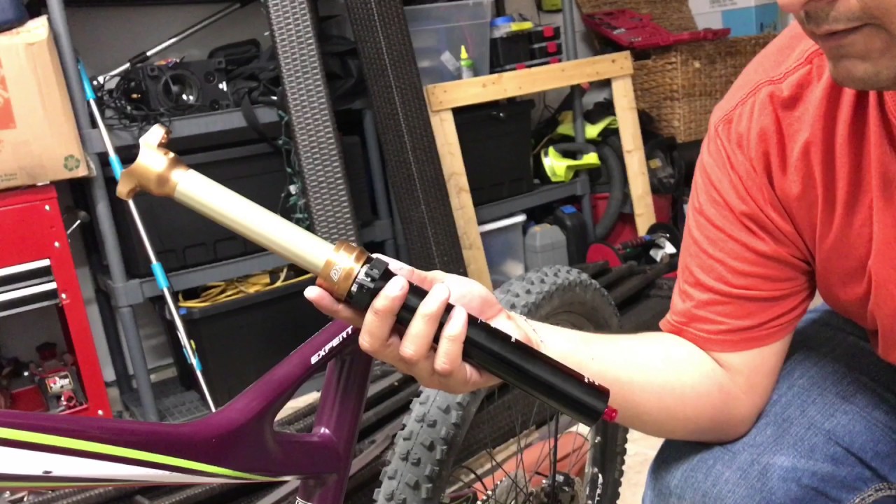 DNM HQS Dropper Seatpost Unboxing and Install