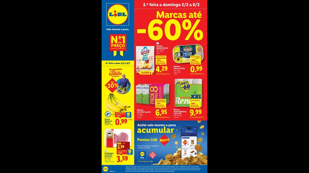 LIDL Promocoes a partir  02.02 - 08.02.2026