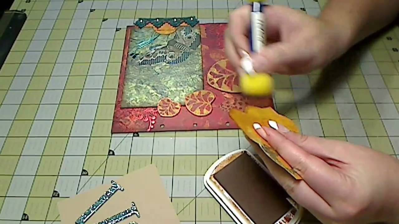 Scrapbook Mini Album: Love the Fall, Part 1