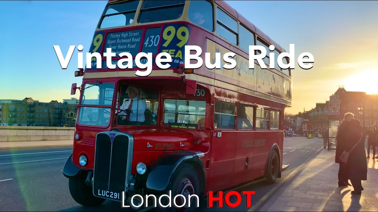 Vintage Bus Ride on Christmas Day 2019
