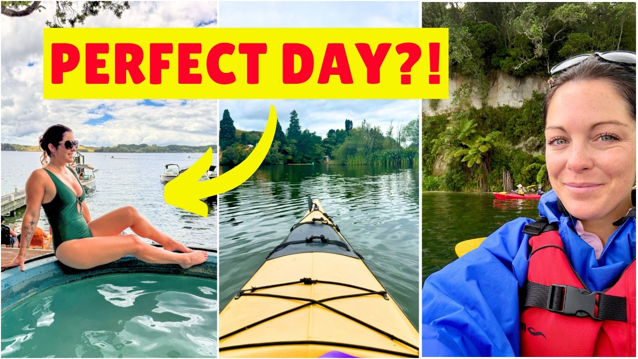 Incredible Kayaking, Glowworms & Hot Pools in Tauranga, New Zealand!