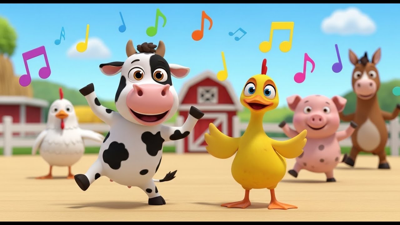 Canções da Fazendinha para Brincar e Dançar | 1 Hora | Música Infantil Animada