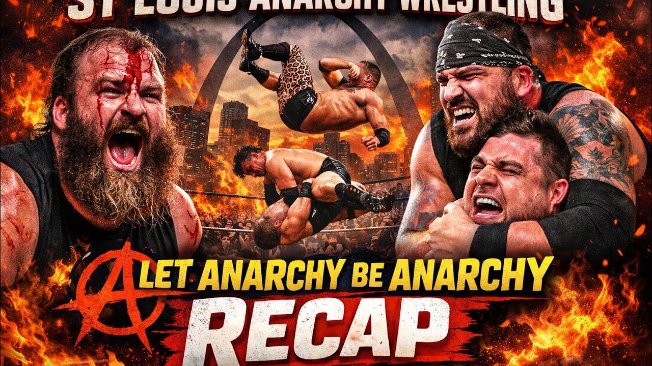 ST LOUIS ANARCHY WRESTLING LET ANARCHY BE ANARCHY RECAP