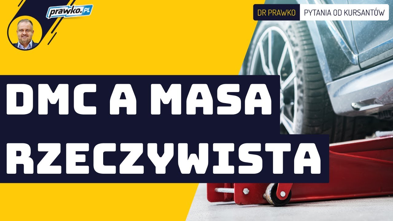 Czym się różni dopuszczalna masa całkowita od masy rzeczywistej?