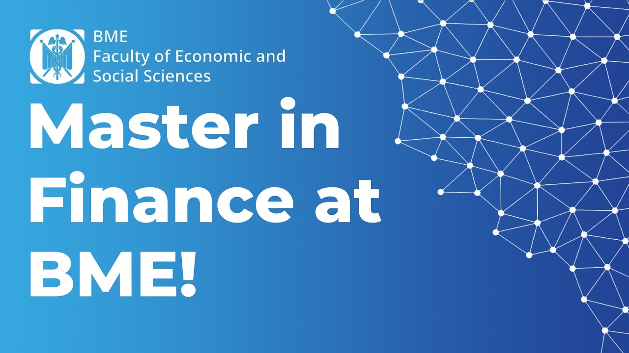 Master in Finance at BME!