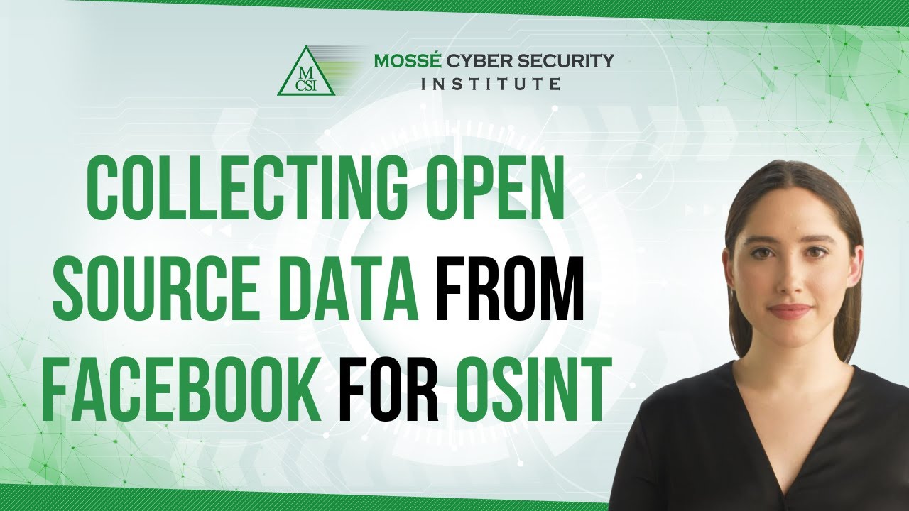 Collecting open source data from Facebook for OSINT