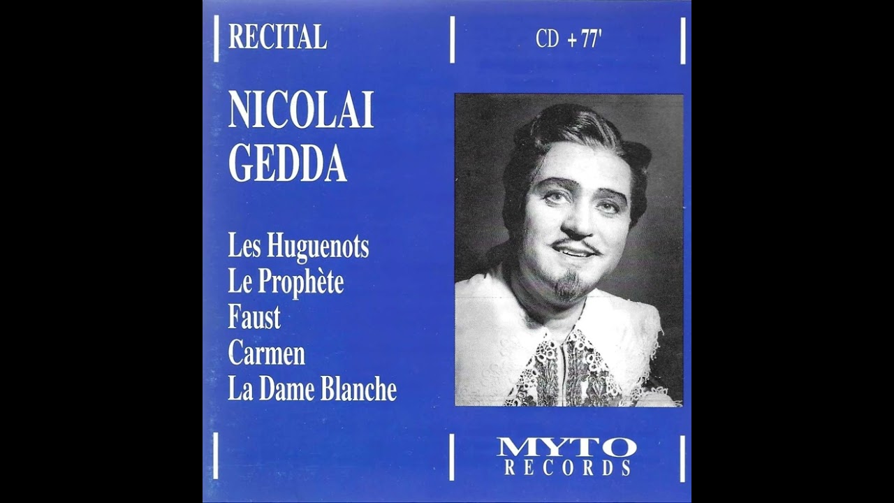 Nicolai Gedda live in La Dame blanche