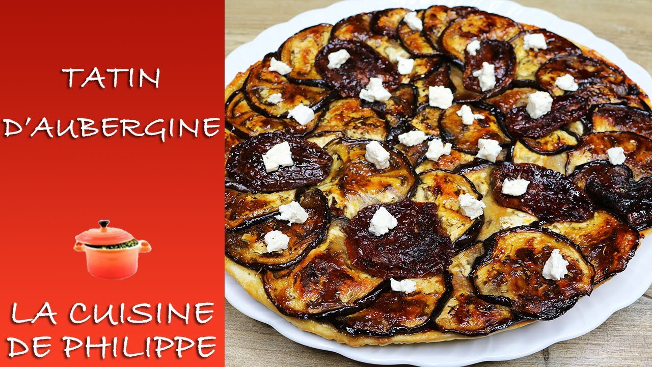 Tatin d'aubergine