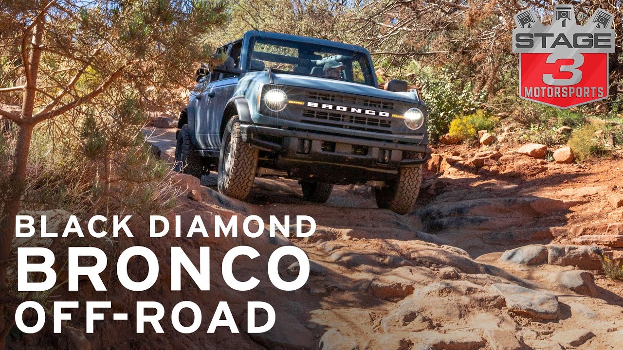 2021 Bronco Black Diamond Off-Road Review in Sedona