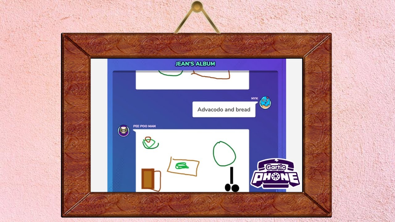 Making Art But We Cant See (Gartic Phone Secret Mode)