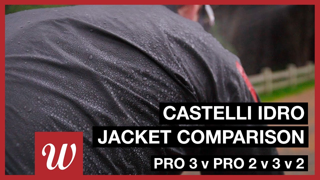 BEST cycling rain jacket 2022 | Castelli Idro Comparison | Gore Tex ShakeDry