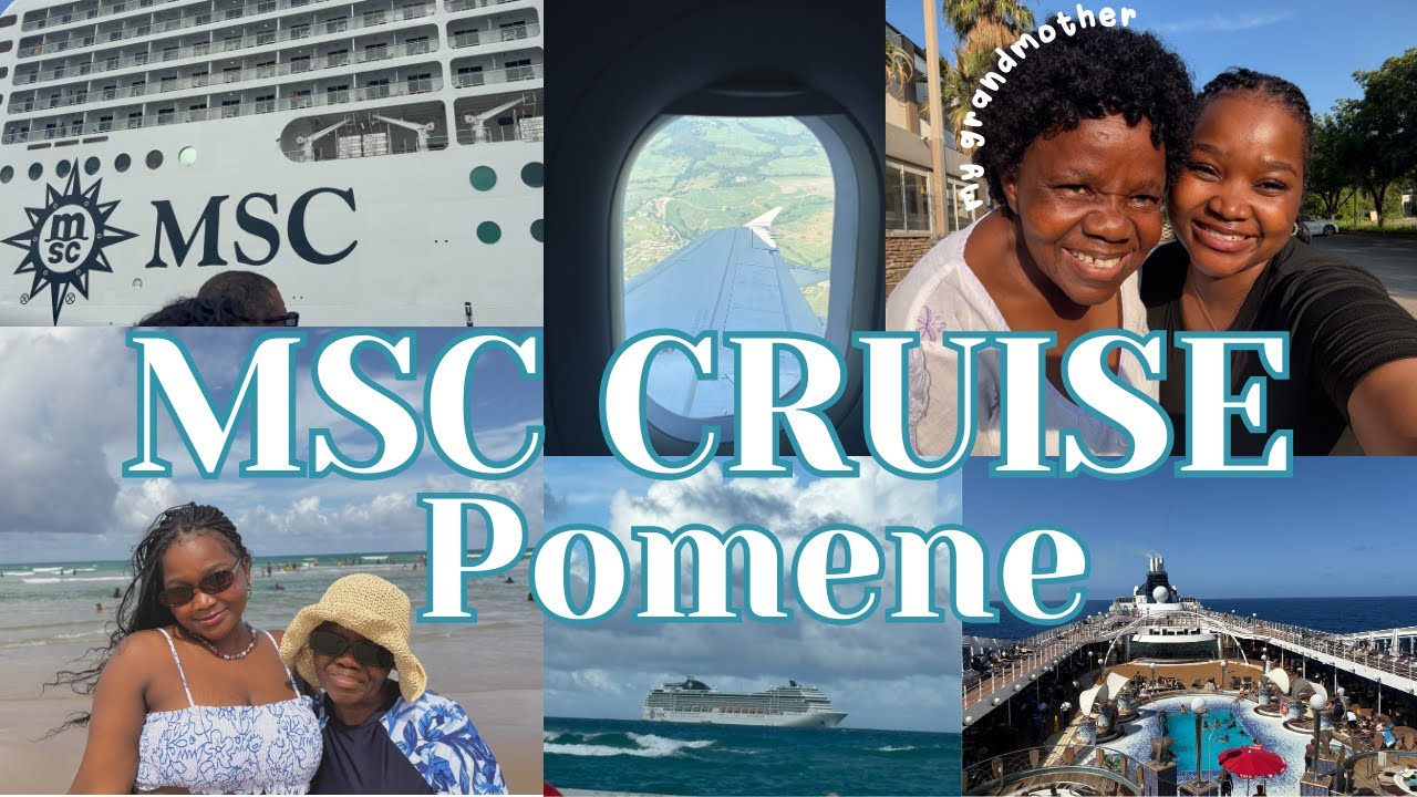 I SURPRISED my Grandma with MSC Cruise | Mozambique - Pomene