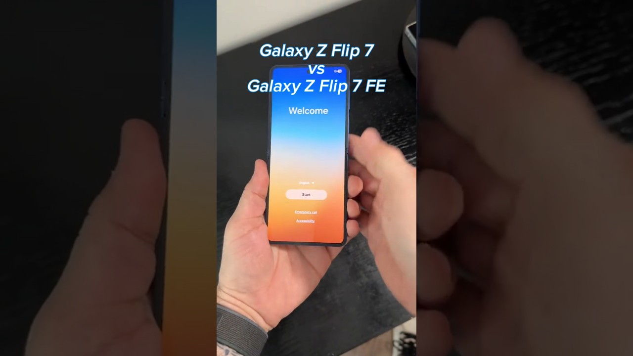 Galaxy Z Flip 7 vs Galaxy Z Flip 7 FE - Is it worth more money? #galaxyzflip7