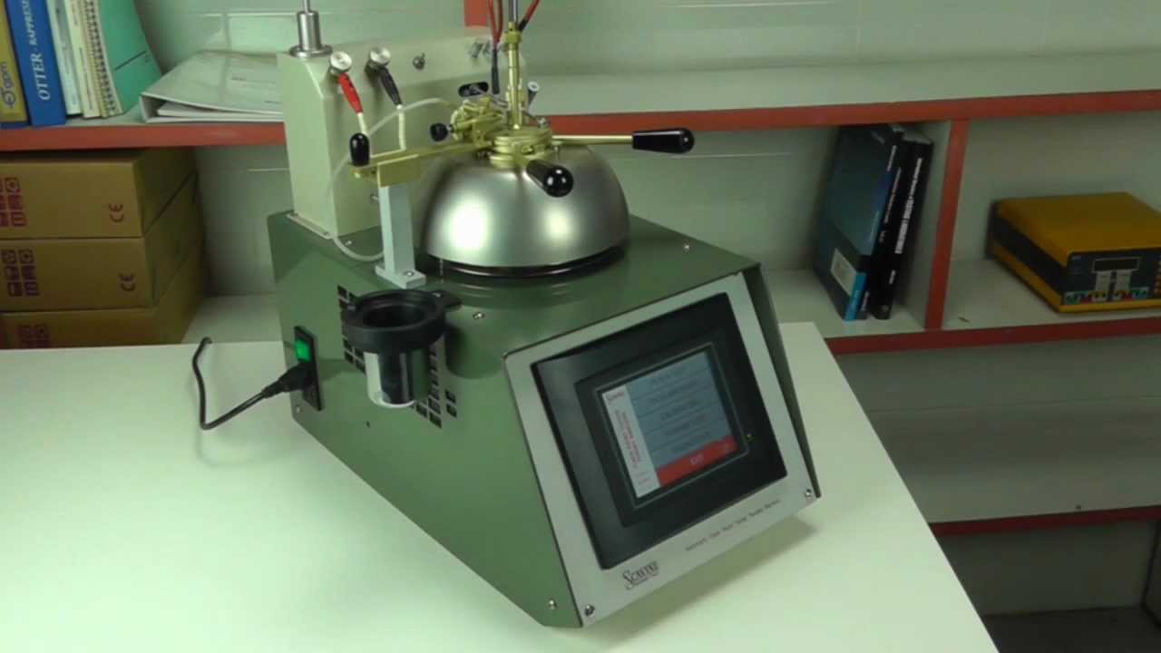 ASTM D 93 - IP 34 Automatic Flash Point Tester Pensky Martens