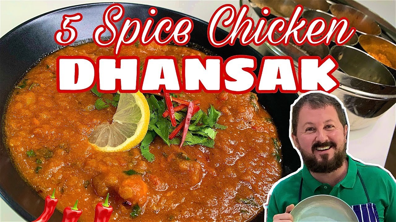 Курица ДХАНСАК с 5 специями - Кухня Эла - ИНДИЙСКИЙ РЕСТОРАН КАРРИ, приготовленный просто дома