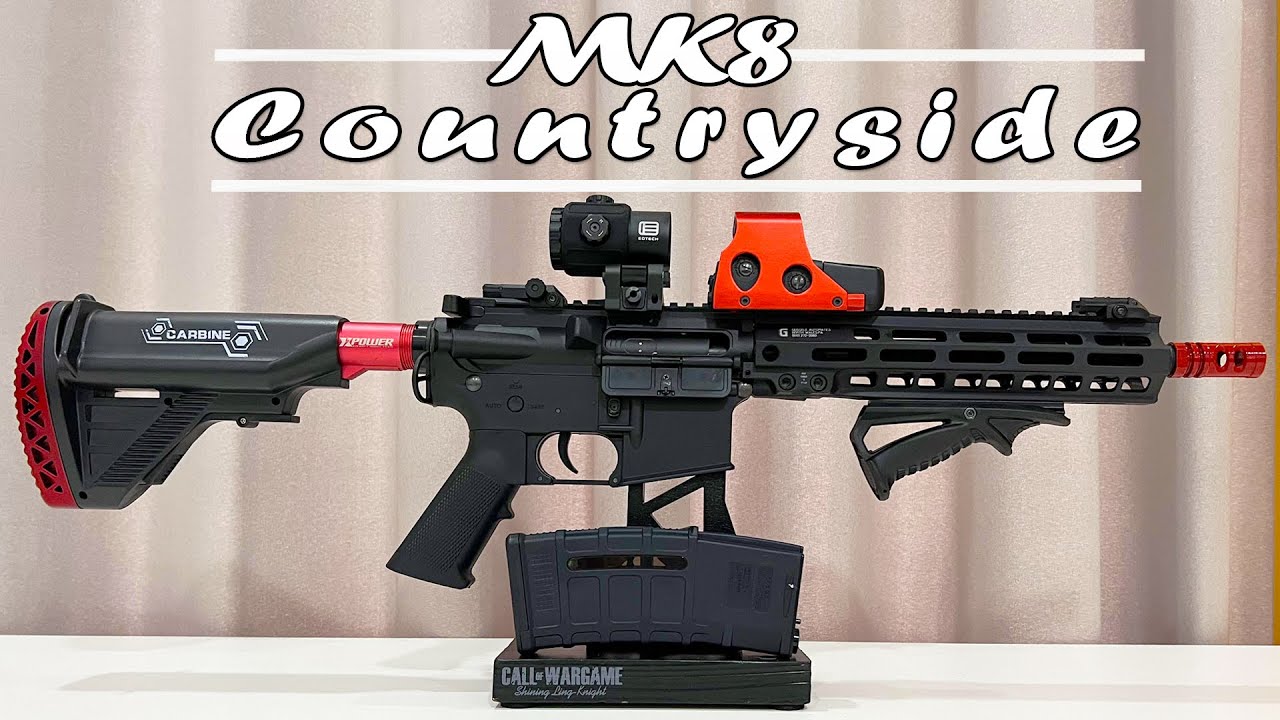 MK8 Epic Power of a Realistic Gel Blaster Test-Fire in the Countryside!