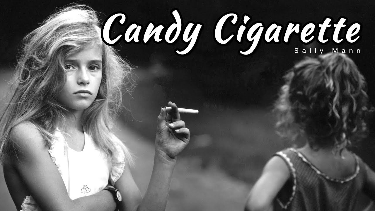 LA FILLETTE QUI FUME - CANDY CIGARETTE de Sally Mann #HistoireDePhoto