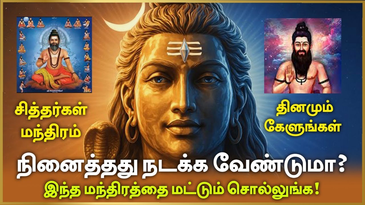Siddhar Maha Mantra | சிவாய நம ஓம் | Sivaya Nama Ohm Chant || Powerful Shiva Chant for Meditation