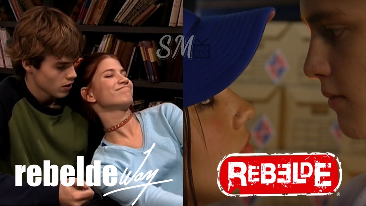 Pablo/Diego y Marizza/Roberta hablan del beso - Rebelde / Way Rebelde.