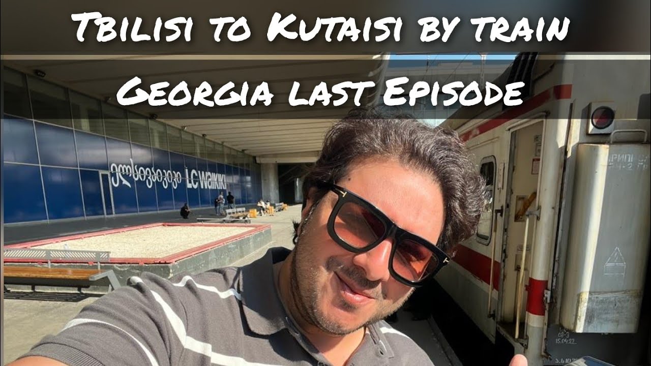 Tbilisi to Kutaisi by train 🚃#tbilisi #georgia #travel #hindi #urdu #travelvlog #batumi #kutaisi