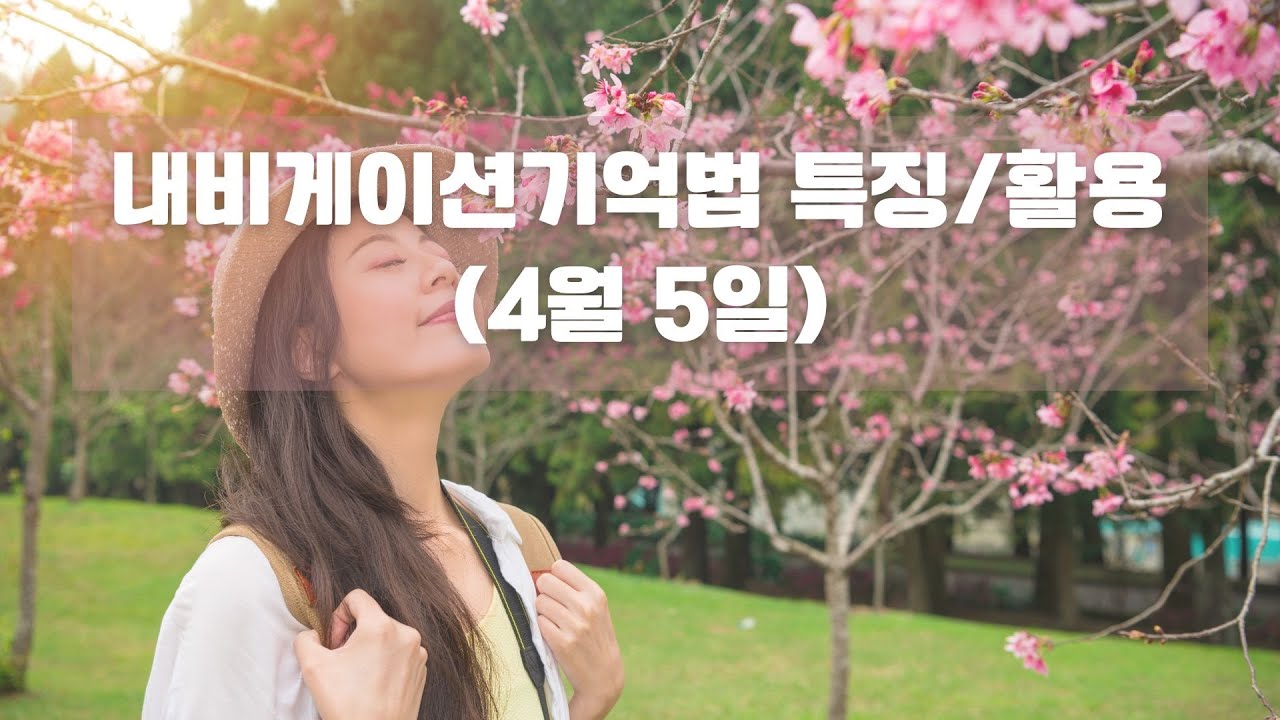 내비게이션기억법 특징 및 응용 (4월5일)