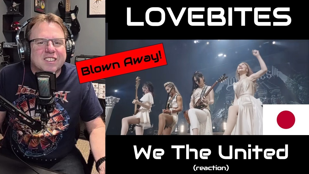 🔥 Впервые реагирую на песню Lovebites &ndash; &ldquo;We The United&rdquo; 🔥