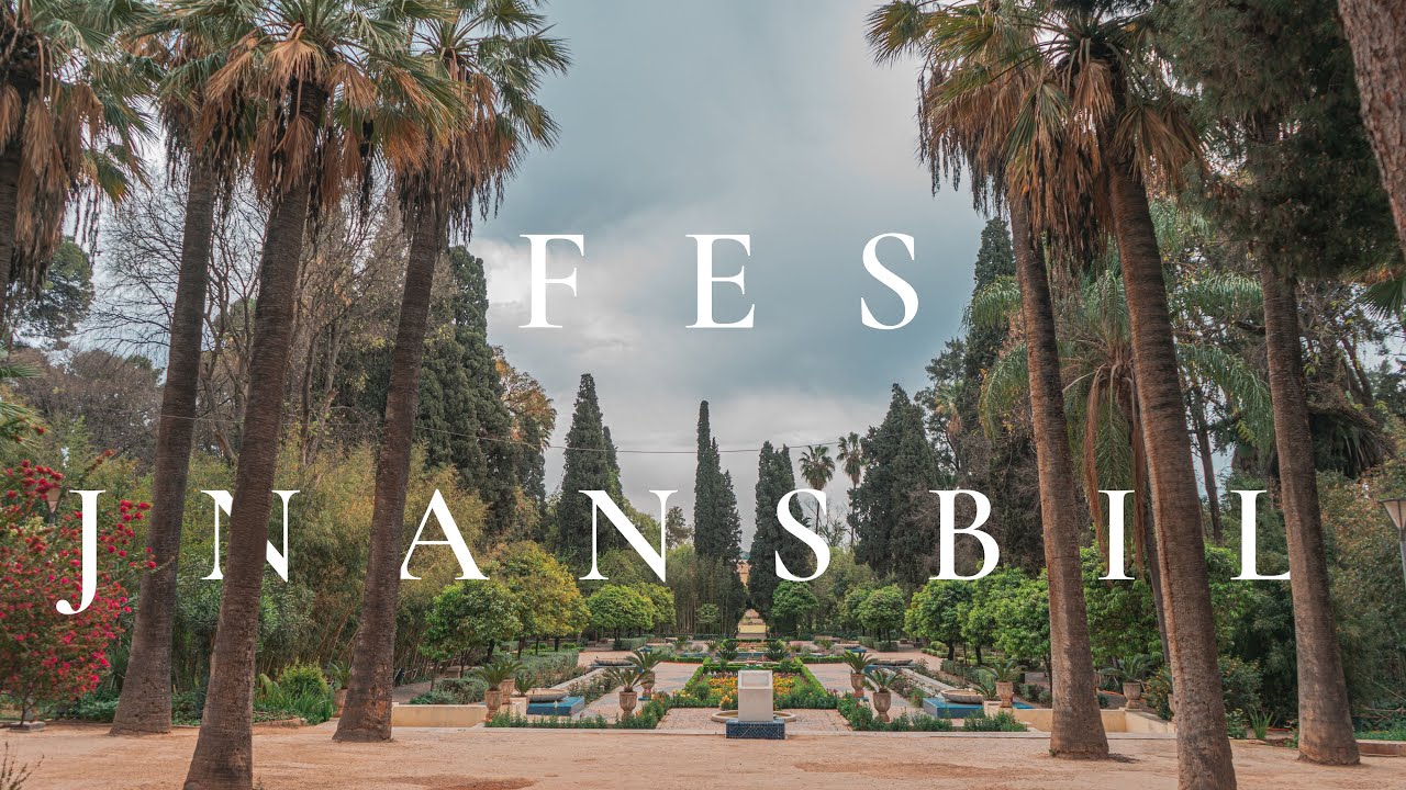 JNAN SBIL Gardens 4K - Morning Walk - Fes 🇲🇦