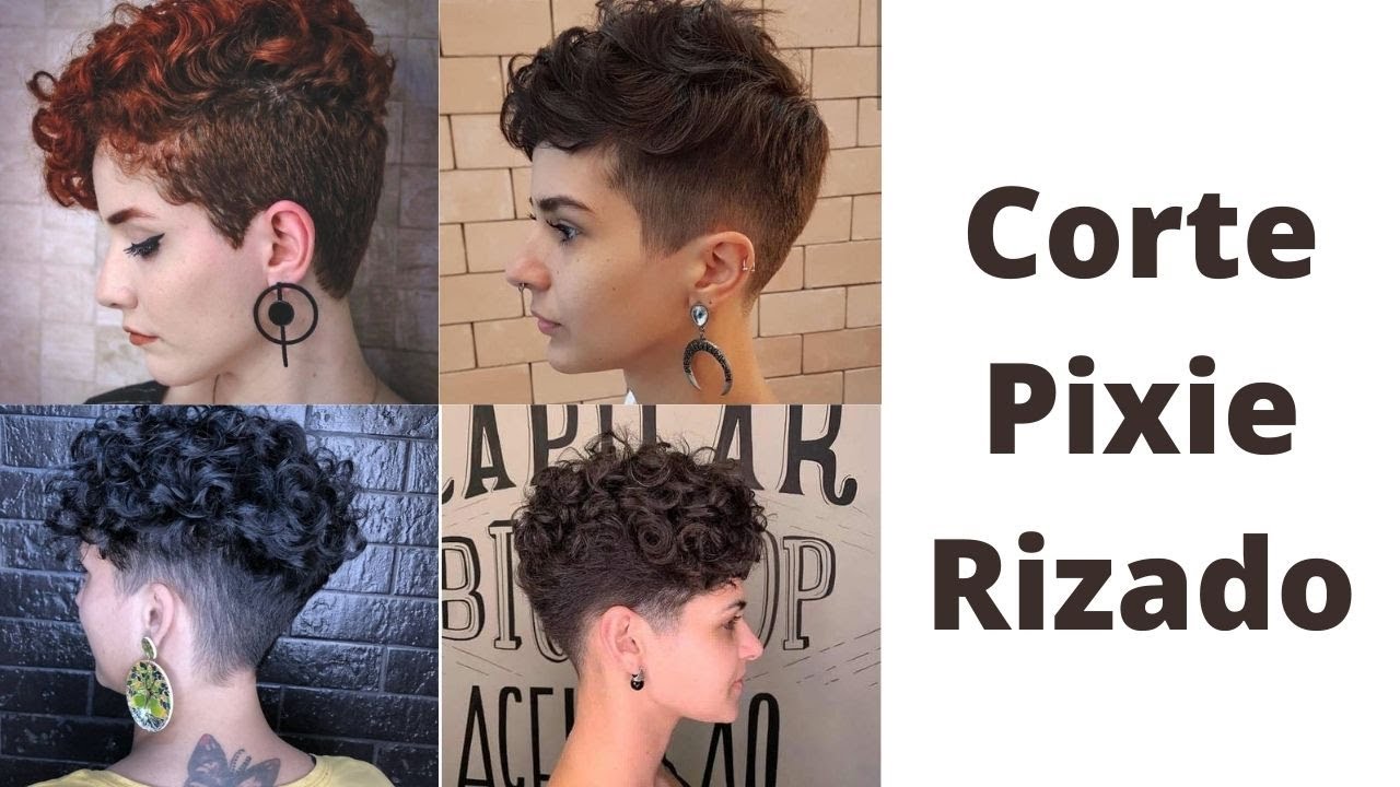 Cortes de Cabello Pixie Rizado 2022 | Curly Pixie Haircuts 2022