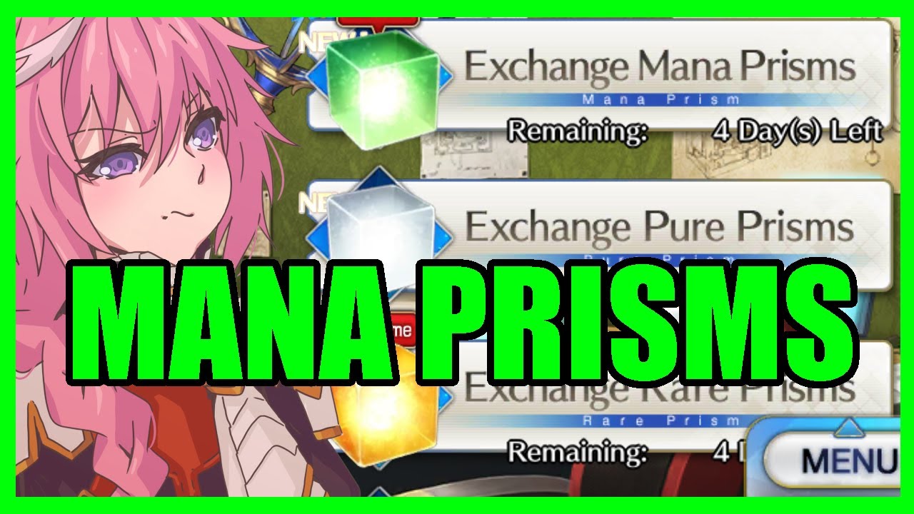 A New Players Guide to Mana Prisms (Fate/Grand Order)