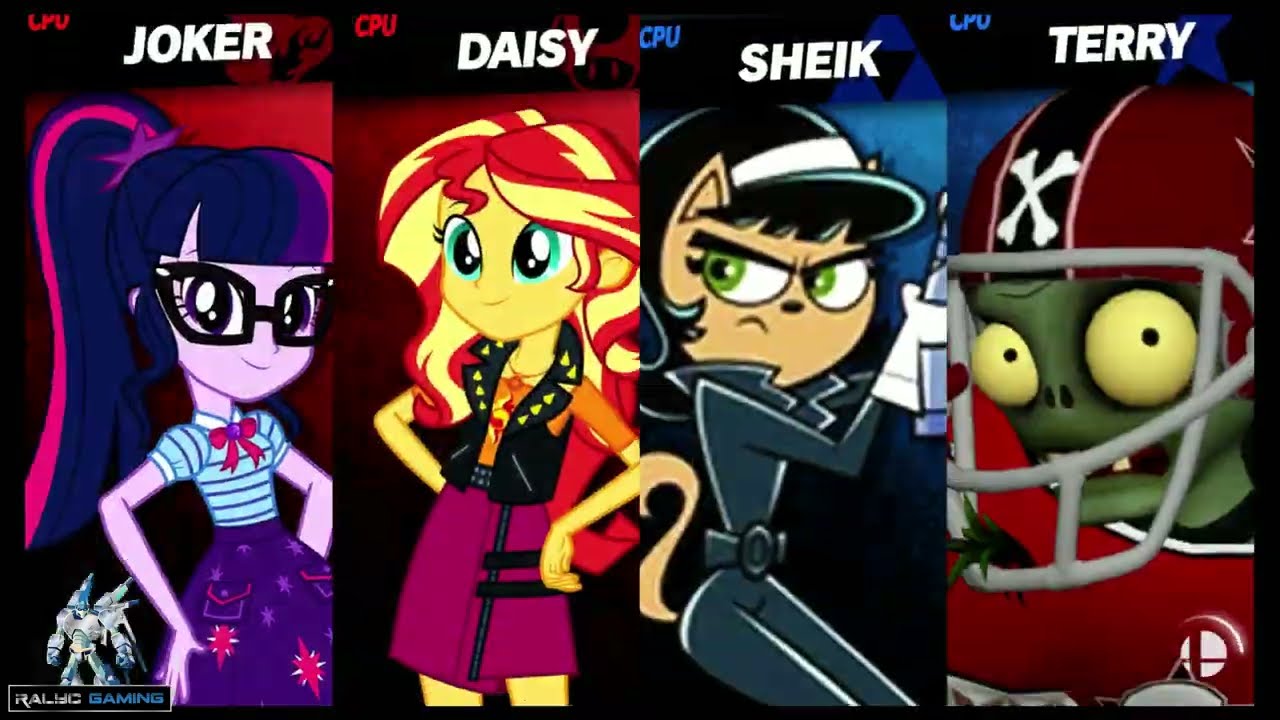 Mega Battle:  Twilight Sparkle & Sunset Shimmer vs Kitty Katwell &  All-Star