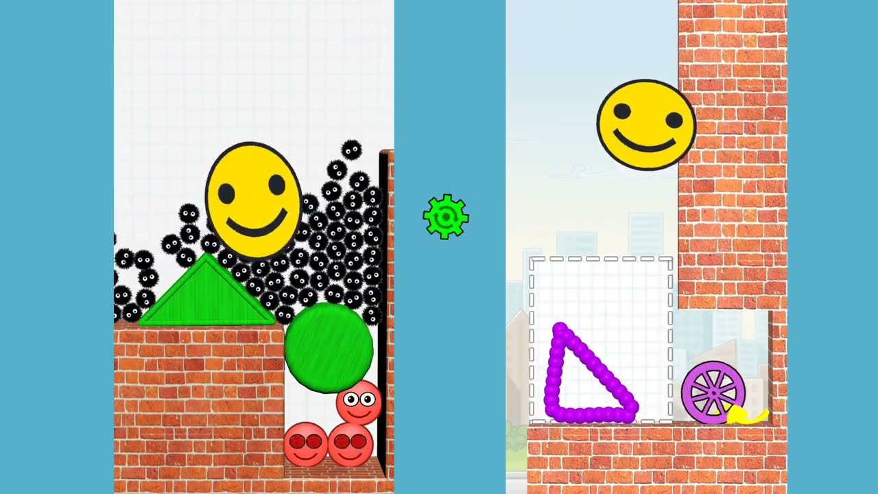 Hide Ball Logic puzzle Game / Draw To Smash Game / Level 6414 - 6785 Game / ASMR Gameplay