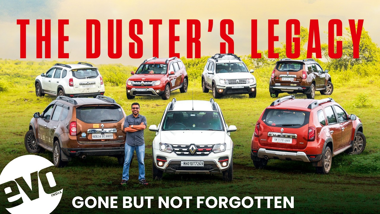 Renault Duster Legacy: all the variants together | Gone But Not Forgotten | @evoIndia