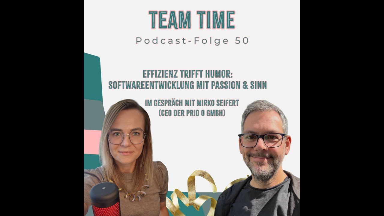 050 Effizienz trifft Humor: Softwareentwicklung mit Passion & Sinn - Gespräch mit Mirko Seifert