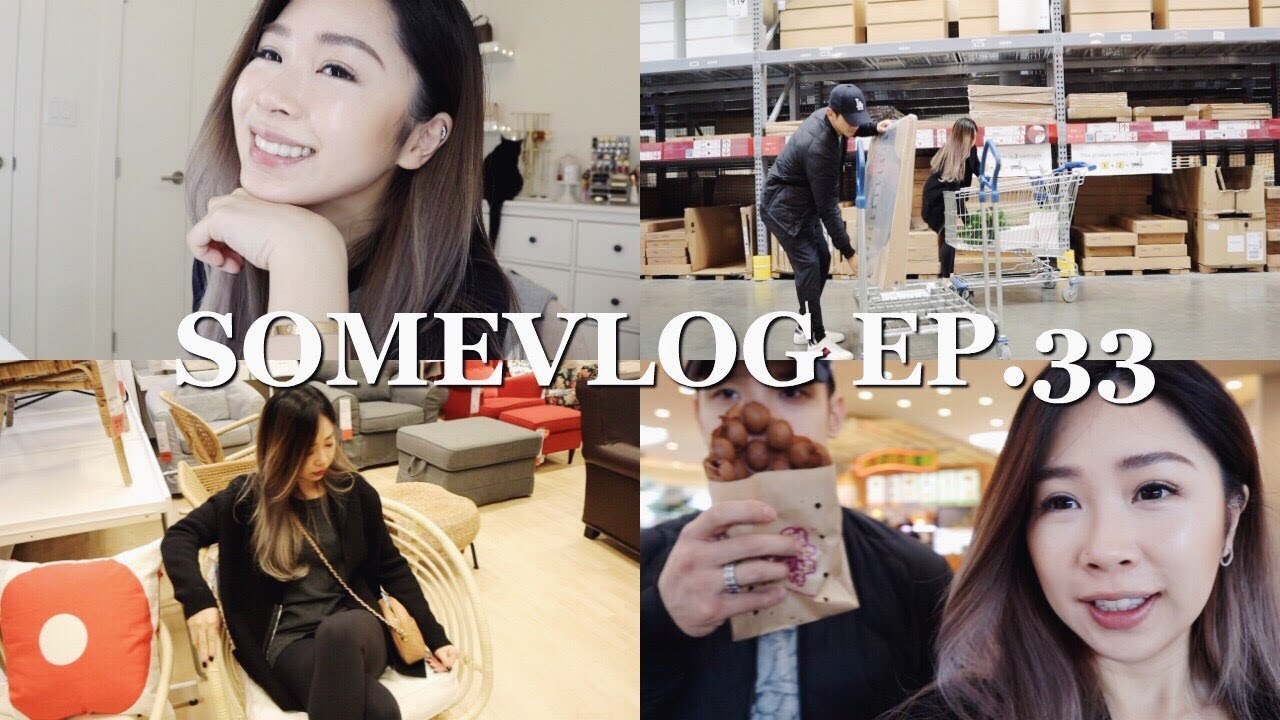 SomeVlog Ep.33｜好用防曬、一起逛IKEA、時差、快速沒粉底妝容 ft.理膚寶水