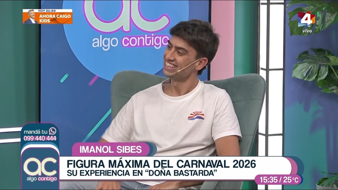 Algo Contigo - Imanol Sibes, figura máxima del Carnaval