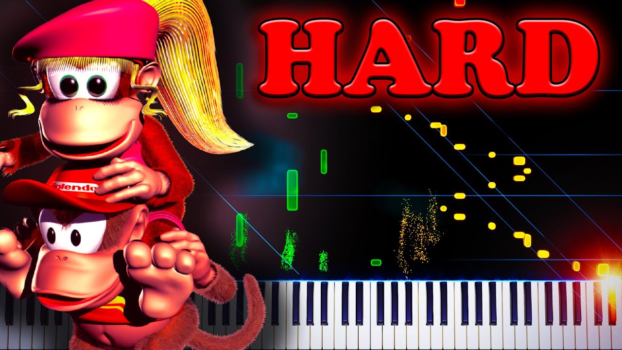 Forest Interlude (from Donkey Kong Country 2) - Piano Tutorial