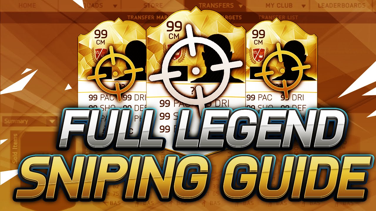 FIFA 16: FULL LEGEND SNIPING GUIDE | MAKE MILLIONS!!