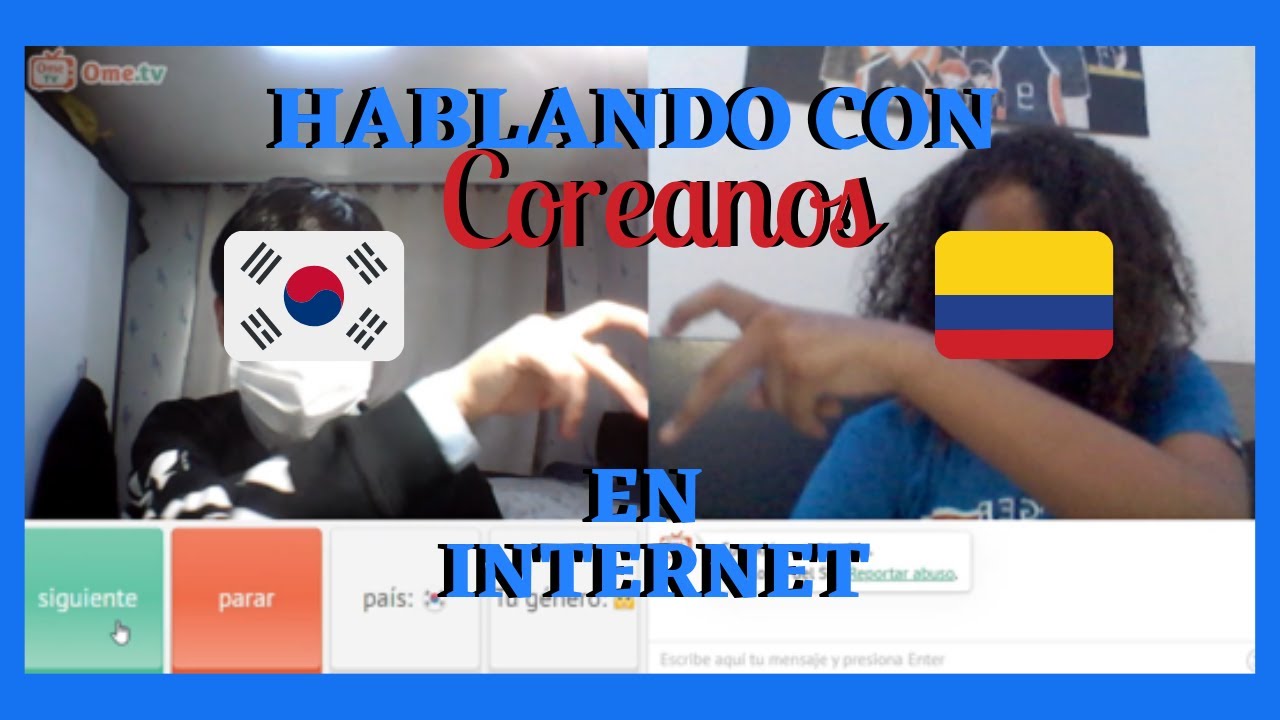 ME VAN A LLEVAR A COREA!!!  hablando con COREANOS por OMETV!!