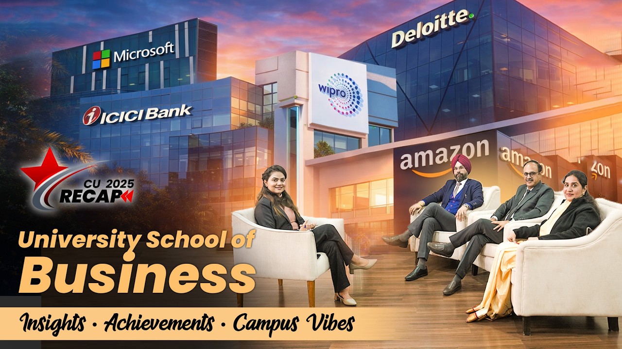 CU Recap 2025 | CU Dept Talks with University Insitute of Business | Chandigarh University